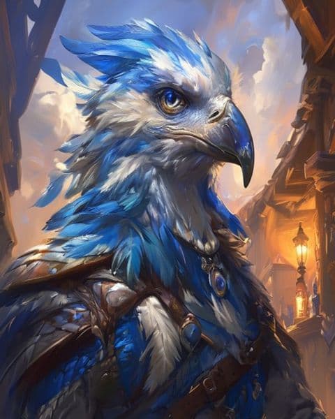 Aarakocra portrait