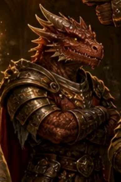 Dragonborn portrait