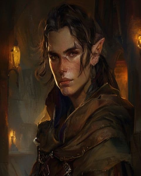 Half-Elf portrait