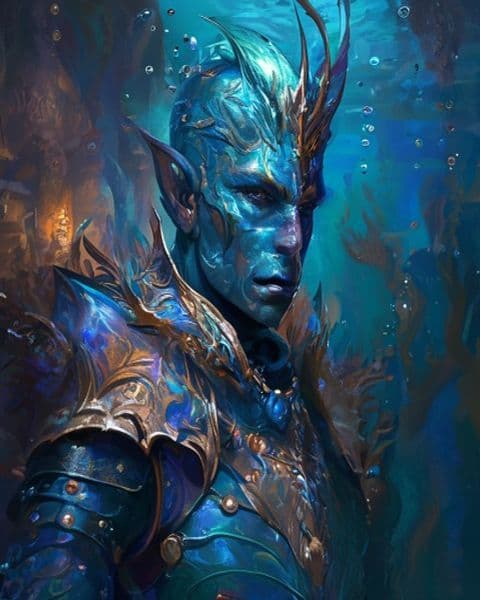 Triton portrait