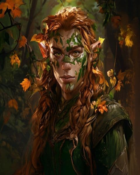 Wood Elf portrait