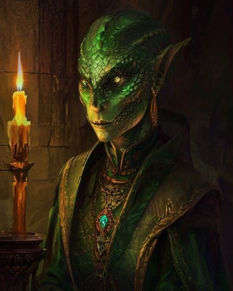 Yuan-ti portrait